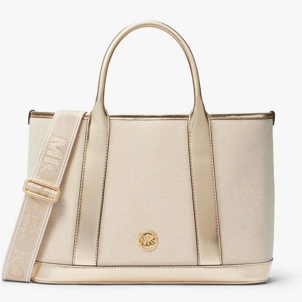MICHAEL Michael Kors Gold Satchel
